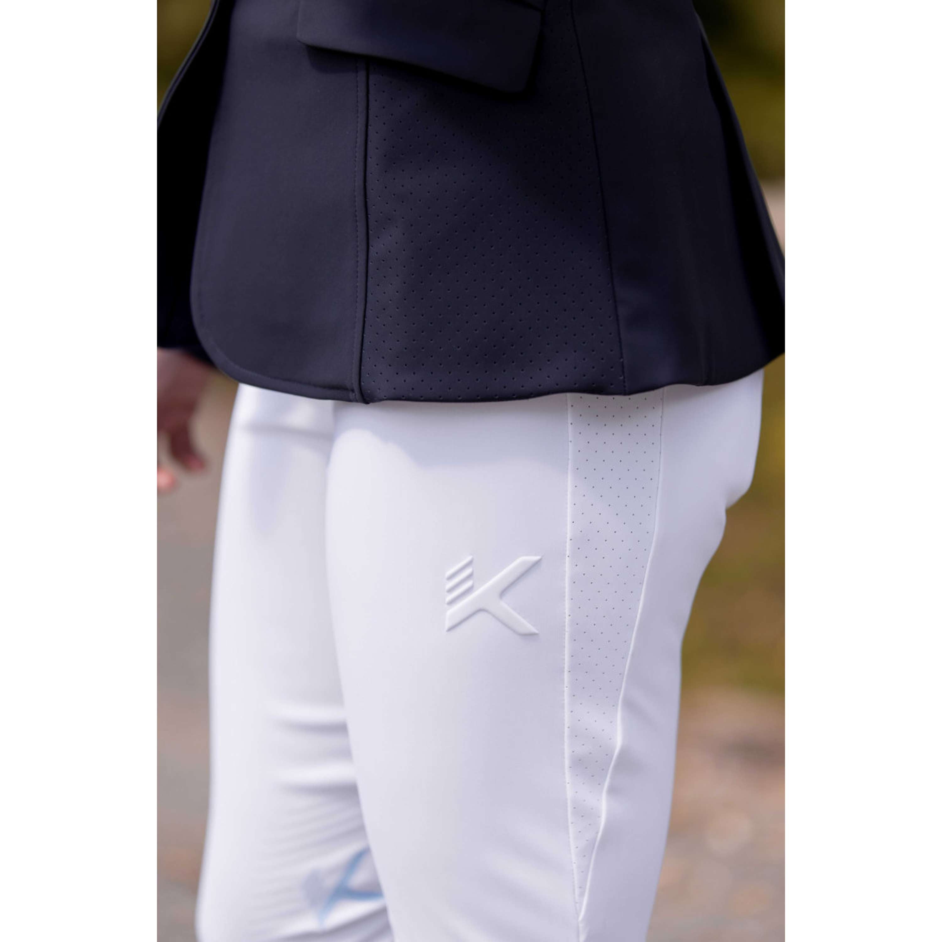 K by EQUITHÈME Breeches Explore Full Grip White