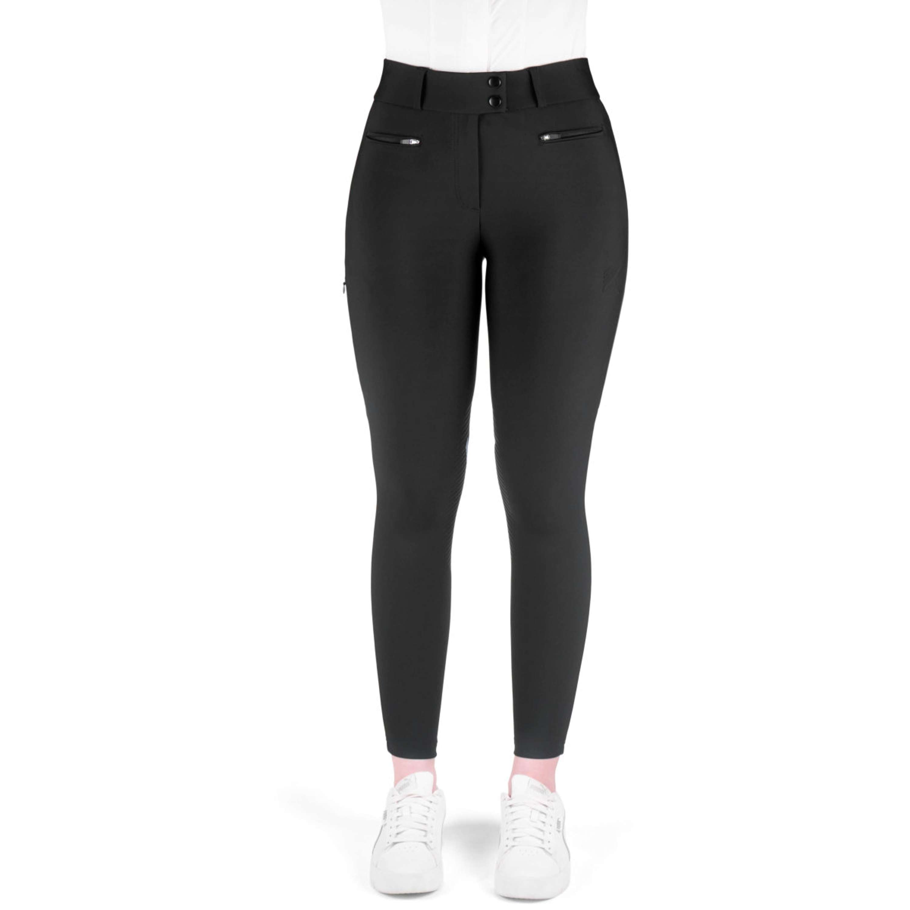 K by EQUITHÈME Breeches Explore Full Grip Black