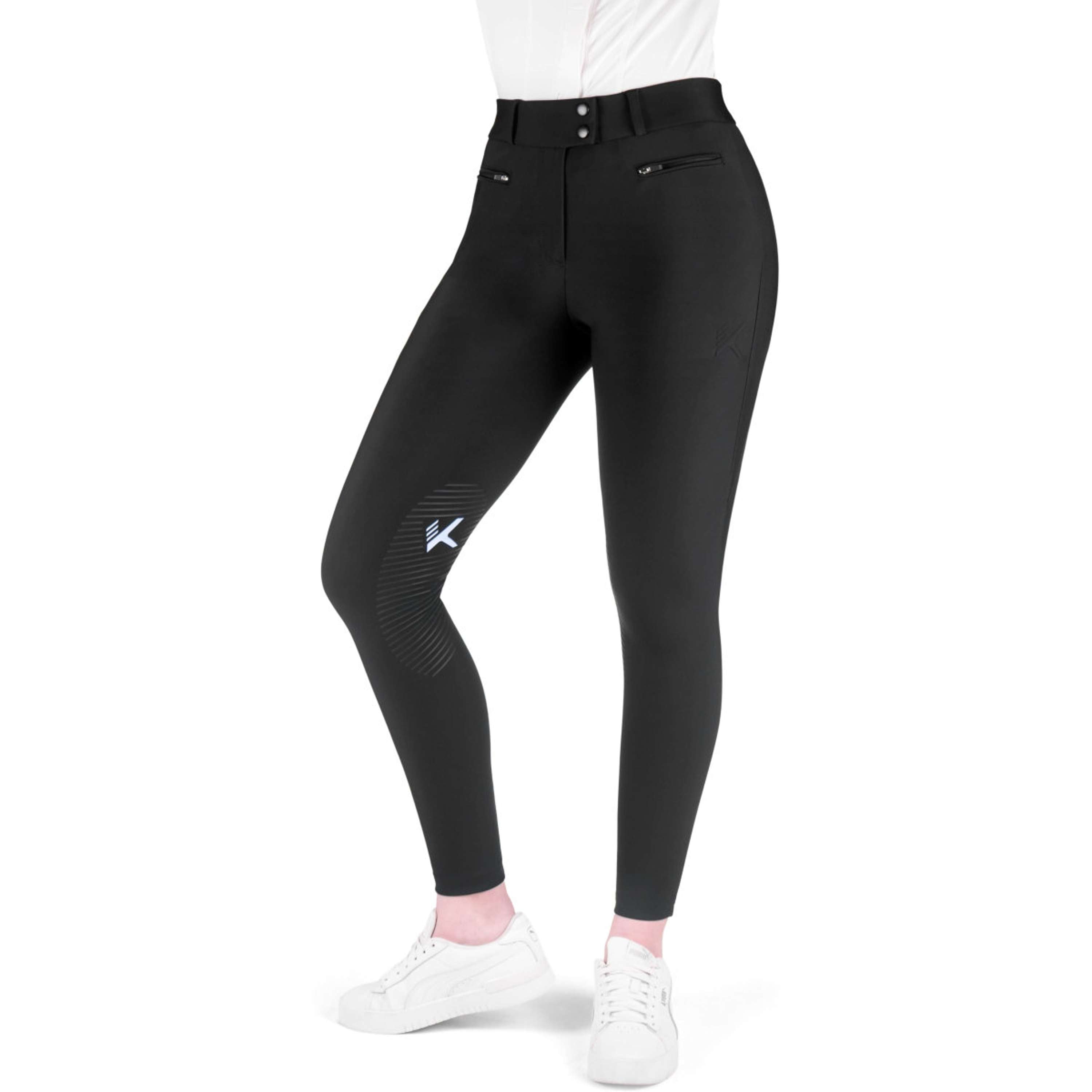 K by EQUITHÈME Breeches Explore Full Grip Black