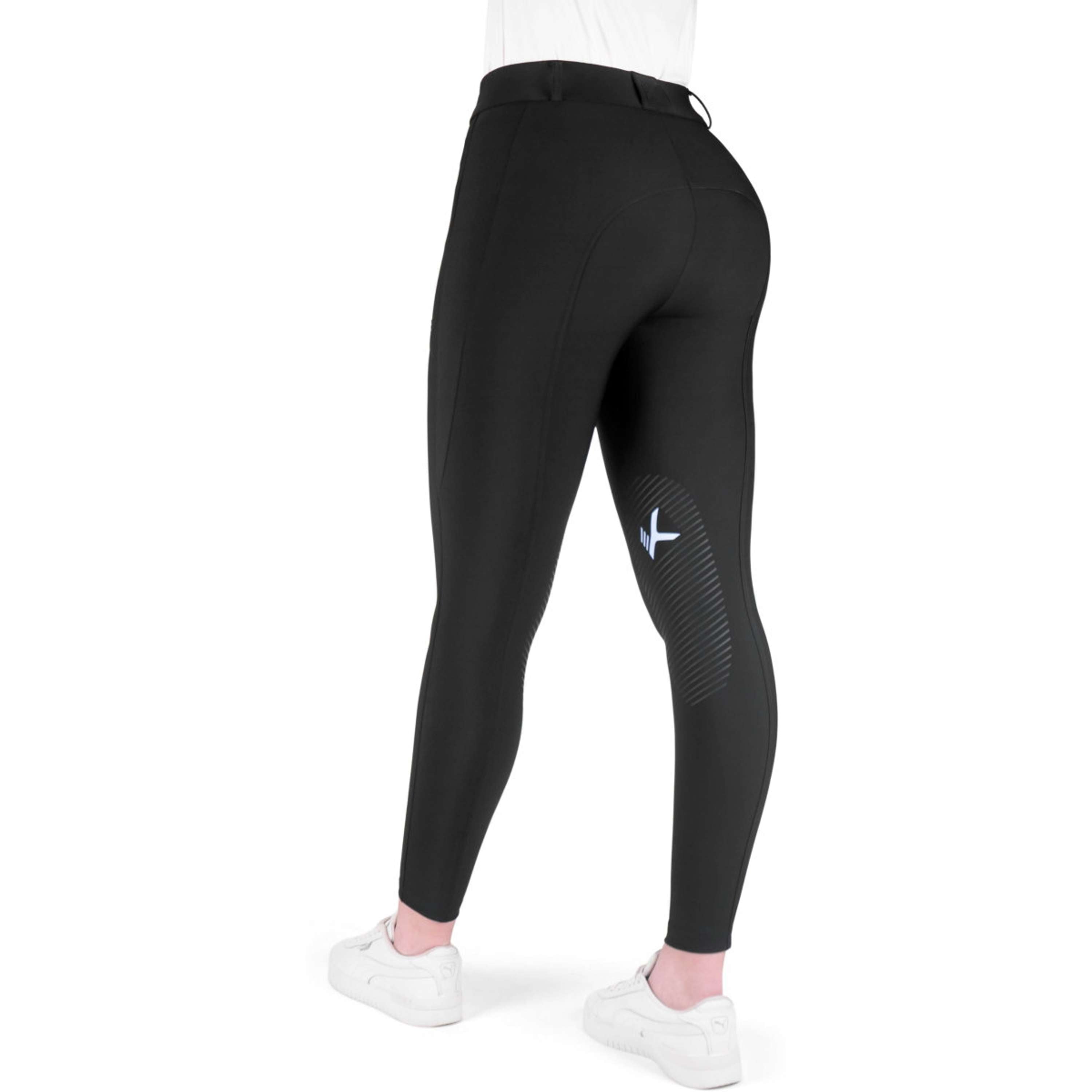 K by EQUITHÈME Breeches Explore Full Grip Black