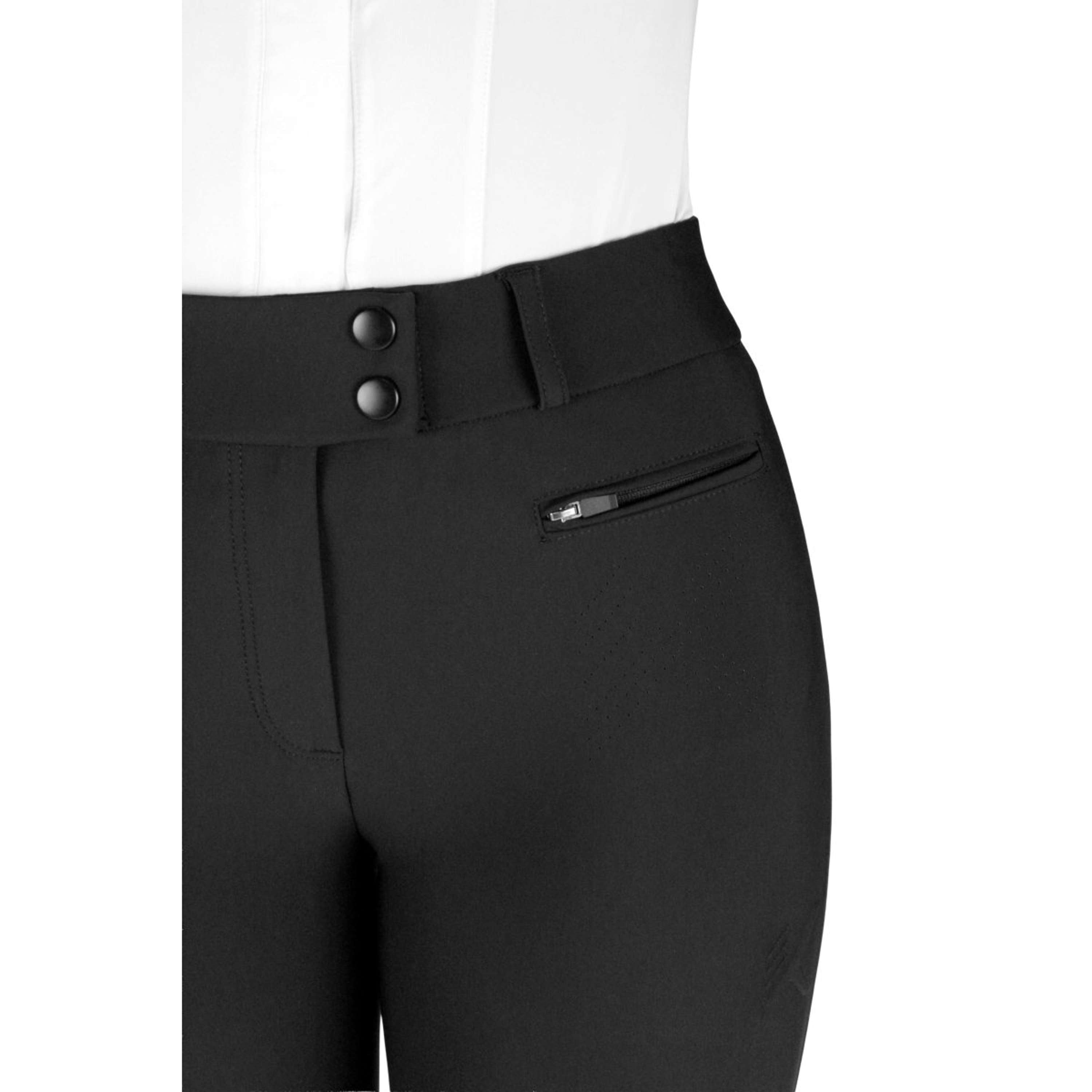 K by EQUITHÈME Breeches Explore Full Grip Black
