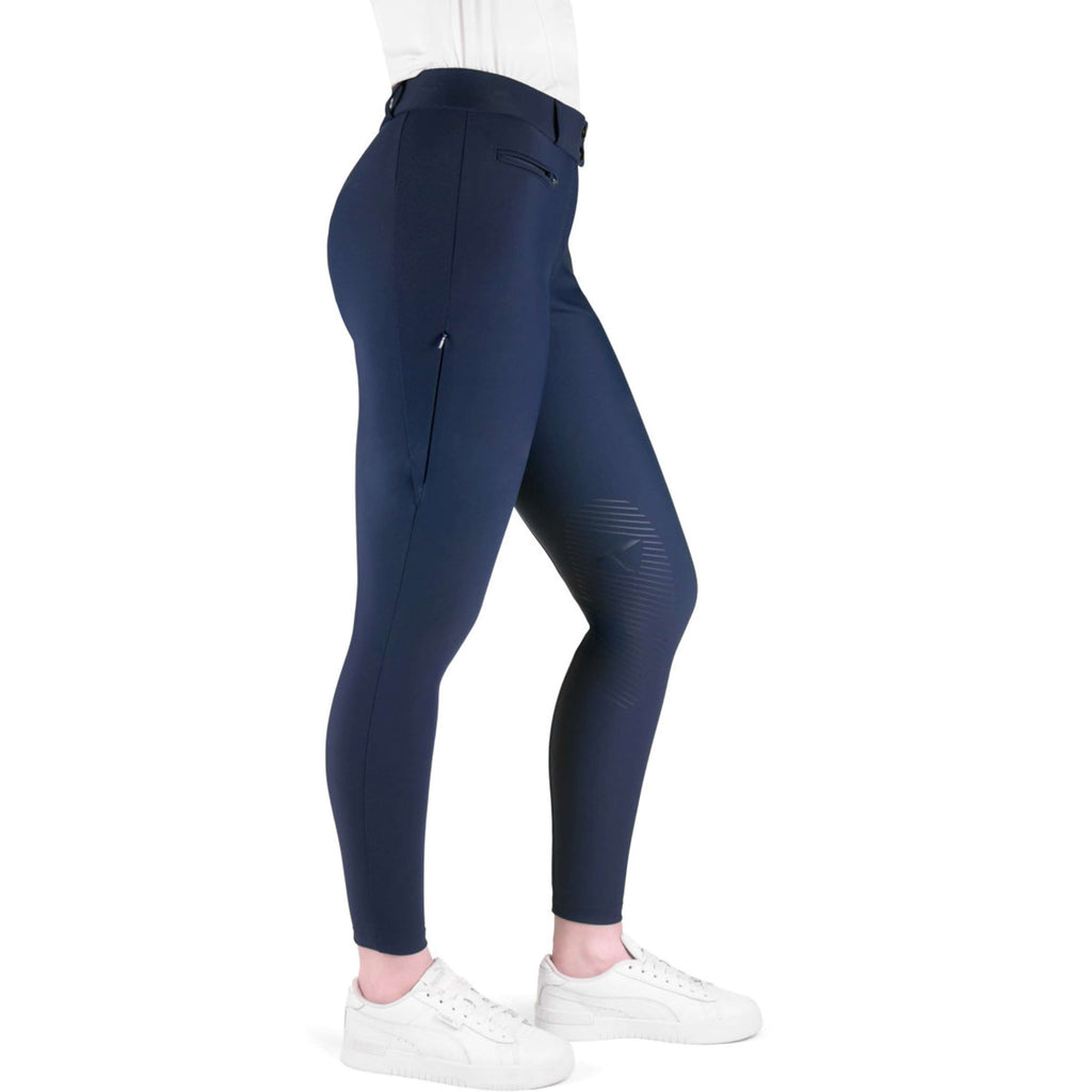 K by EQUITHÈME Breeches Explore Full Grip Navy