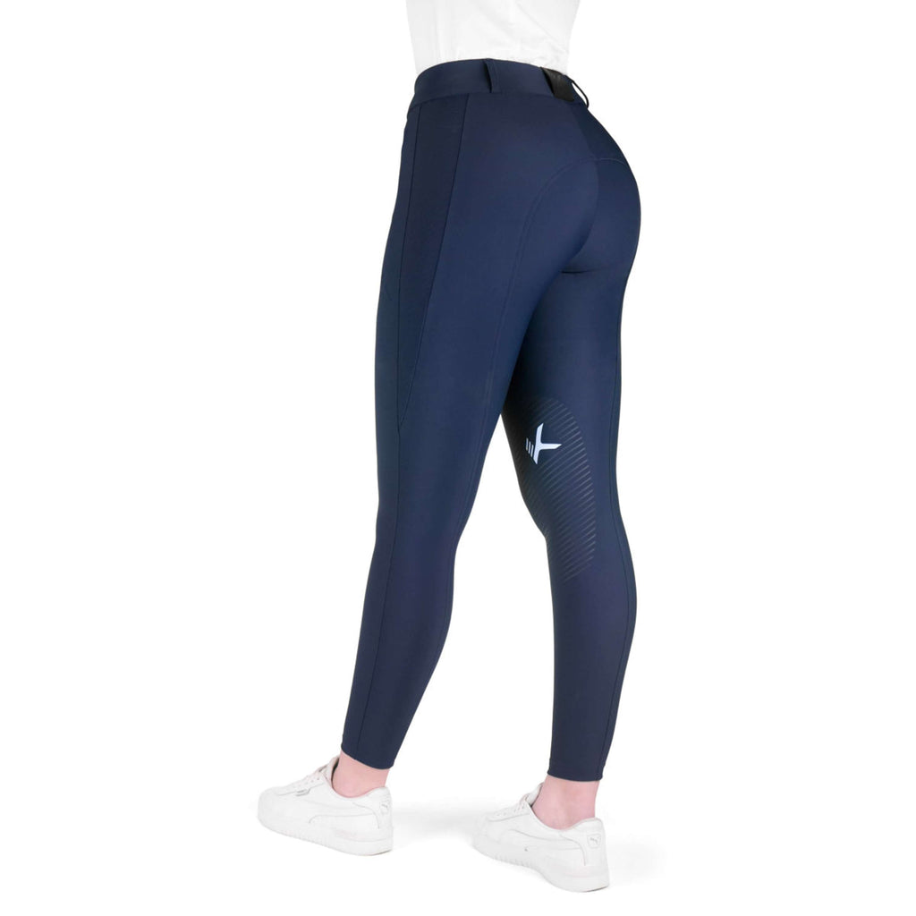 K by EQUITHÈME Breeches Explore Full Grip Navy