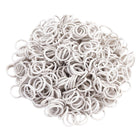 Kerbl Plaiting rubber bands White