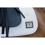 Kentucky Horsewear Saddlepad Fishbone Competiton Dressage White