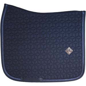 Kentucky Saddlepad Glitter Rope Dressage Navy