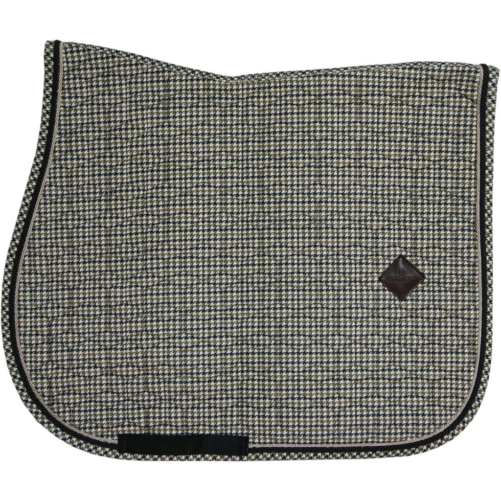 Kentucky Saddlepad Pied-de-Poule Jumping Brown