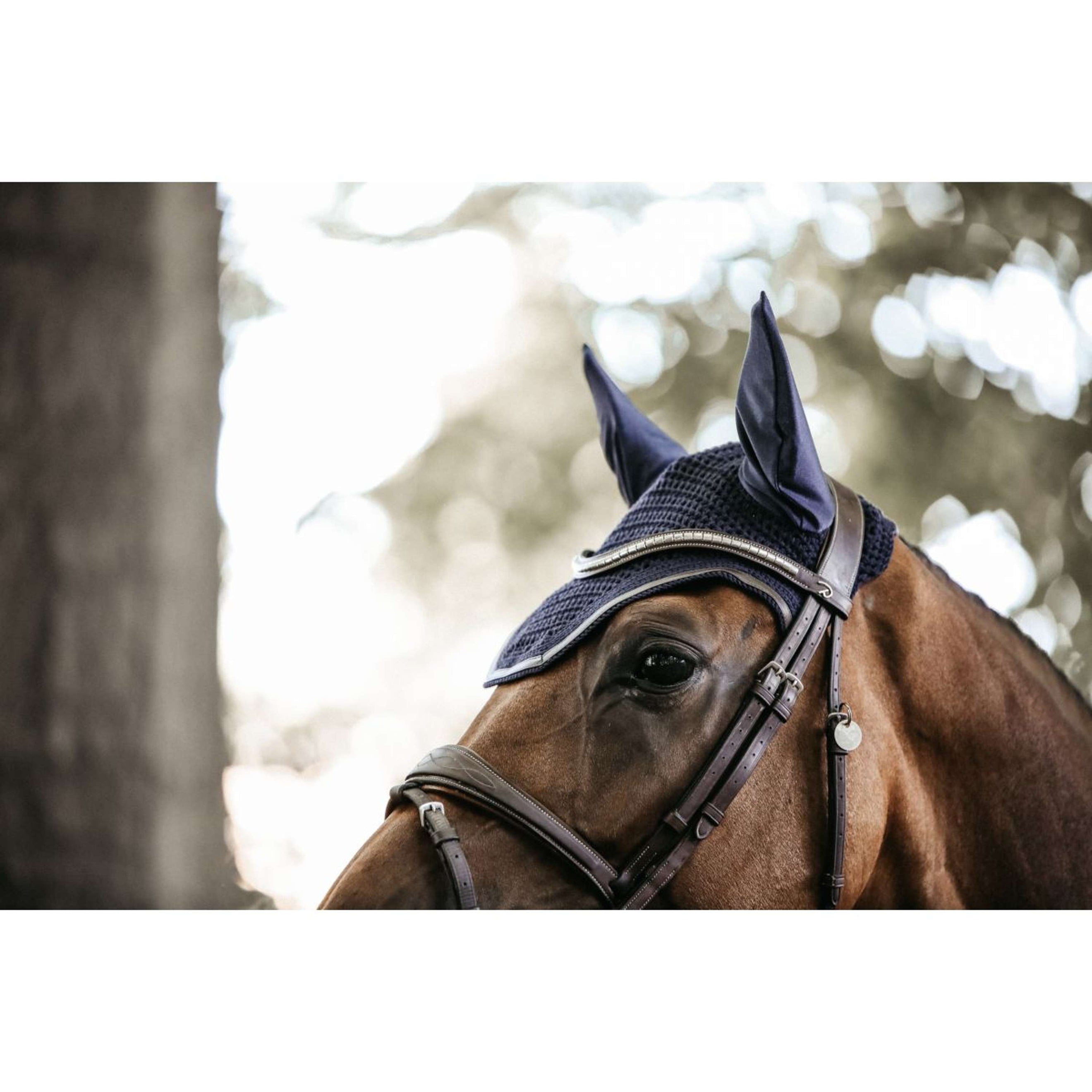 Kentucky Ear Cover Wellington Leather Darkblue