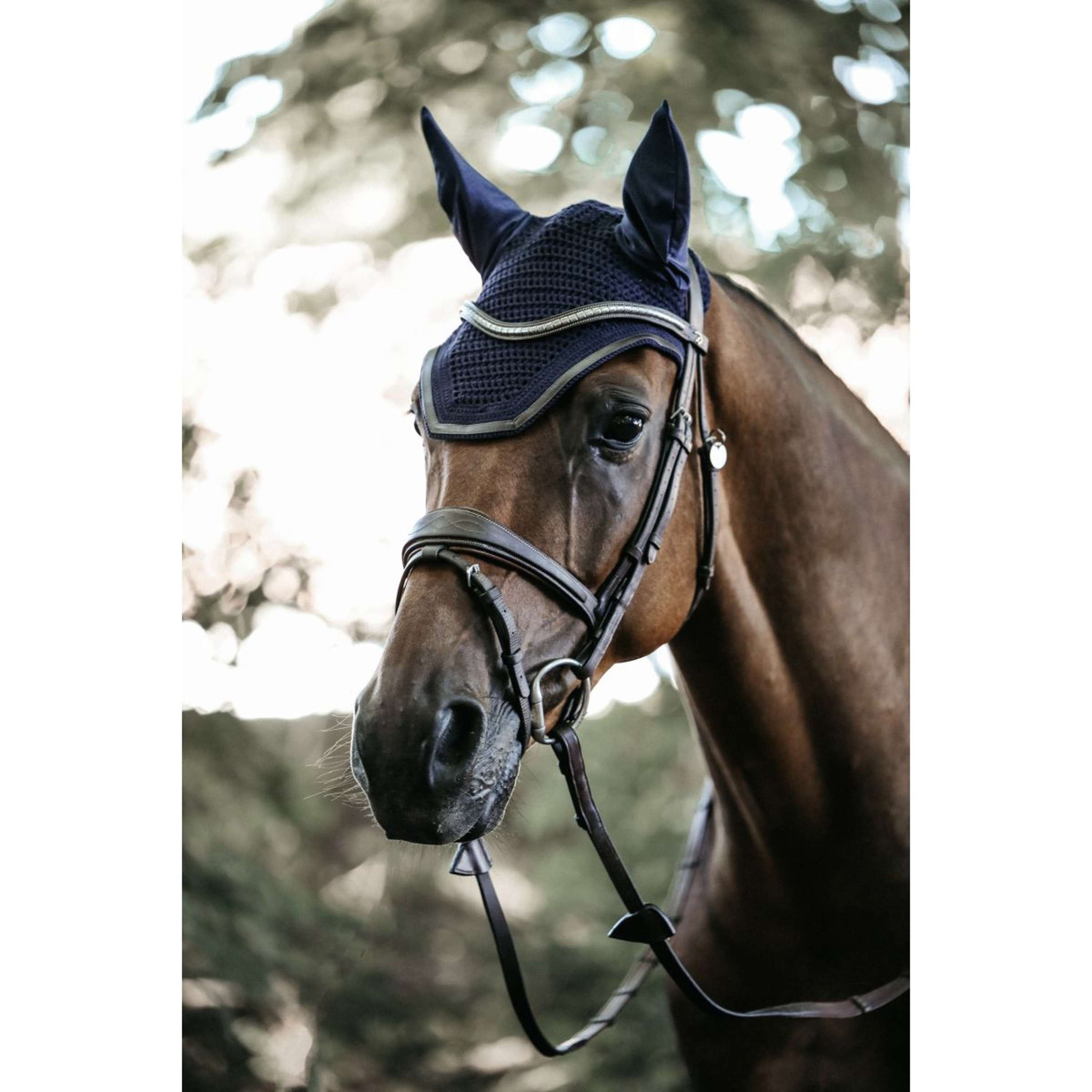 Kentucky Ear Cover Wellington Leather Darkblue