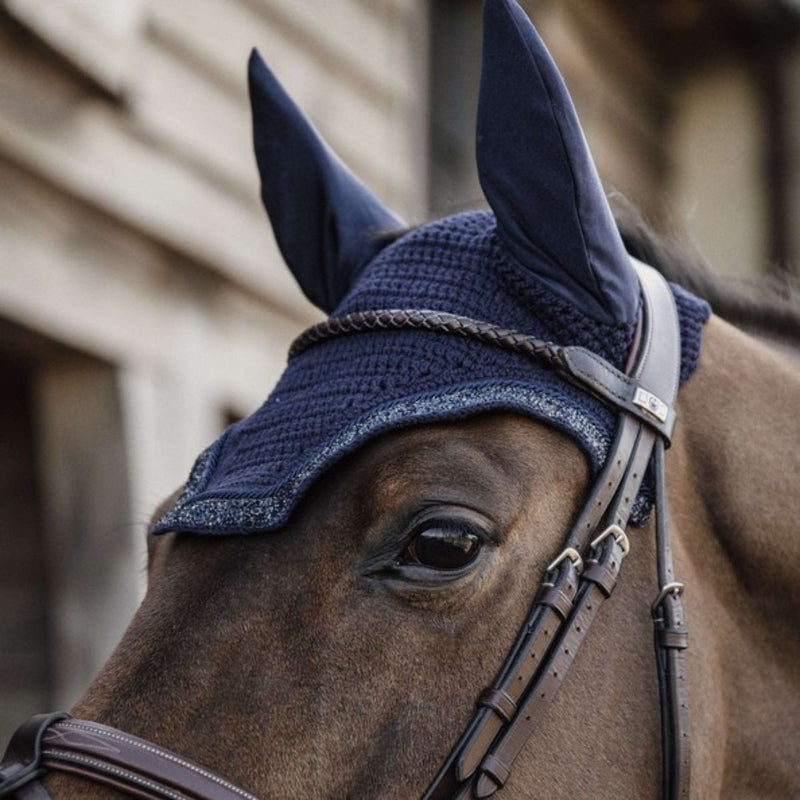 Kentucky Ear Net Wellington Glitter Stone Darkblue