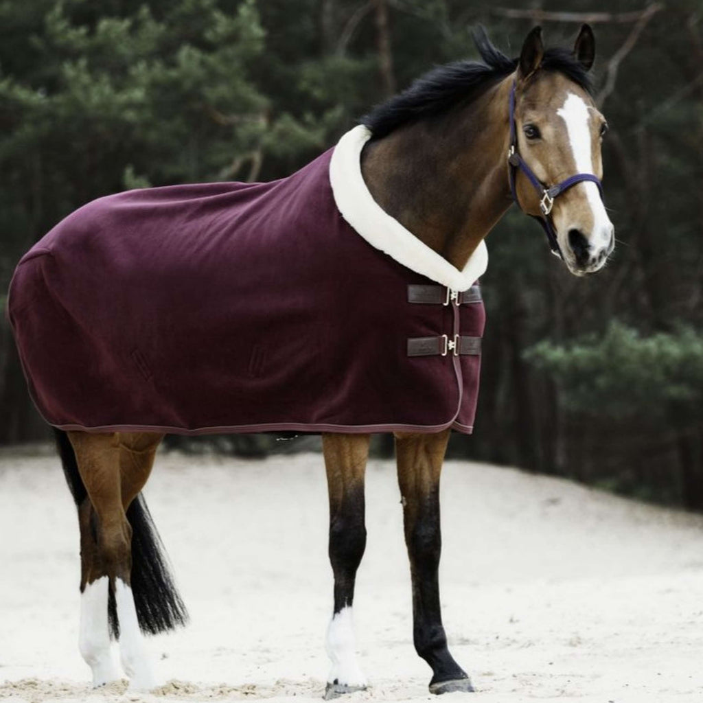 Kentucky Sweat Rug Show Fleece Heavy Bordeaux