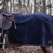 Kentucky Exercise Rug Square Heavy Fleece Navy