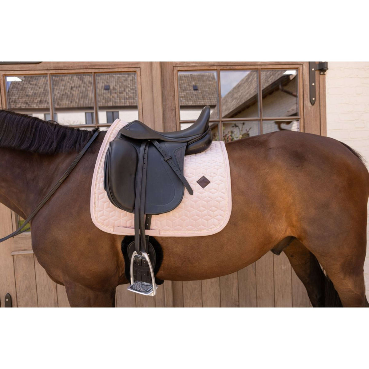 Kentucky Saddlepad Velvet Dressage Soft Rose