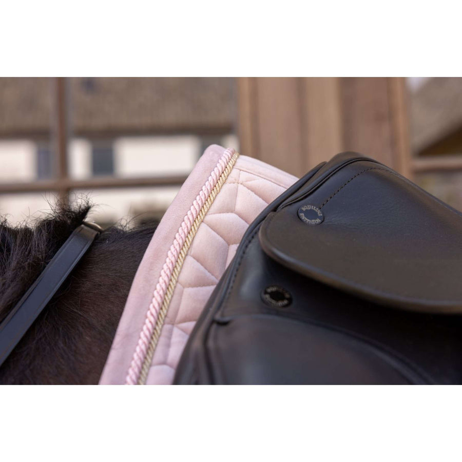 Kentucky Saddlepad Velvet Dressage Soft Rose