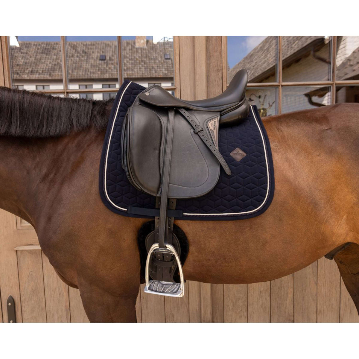 Kentucky Saddlepad Velvet Dressage Dark Navy