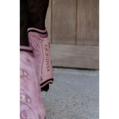 Kentucky Tendon Boots Bamboo Elastic Velvet Old Rose