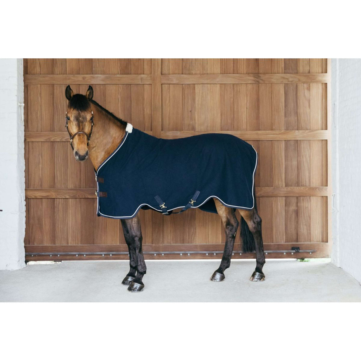 Kentucky Horsewear Fleece Rugs Vegan Wool Navy