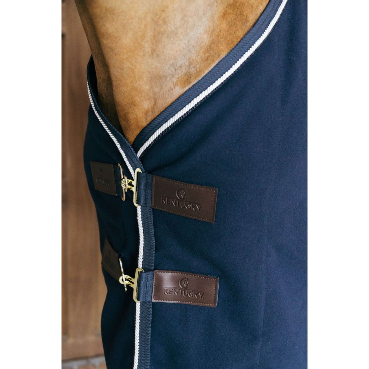 Kentucky Horsewear Fleece Rugs Vegan Wool Navy