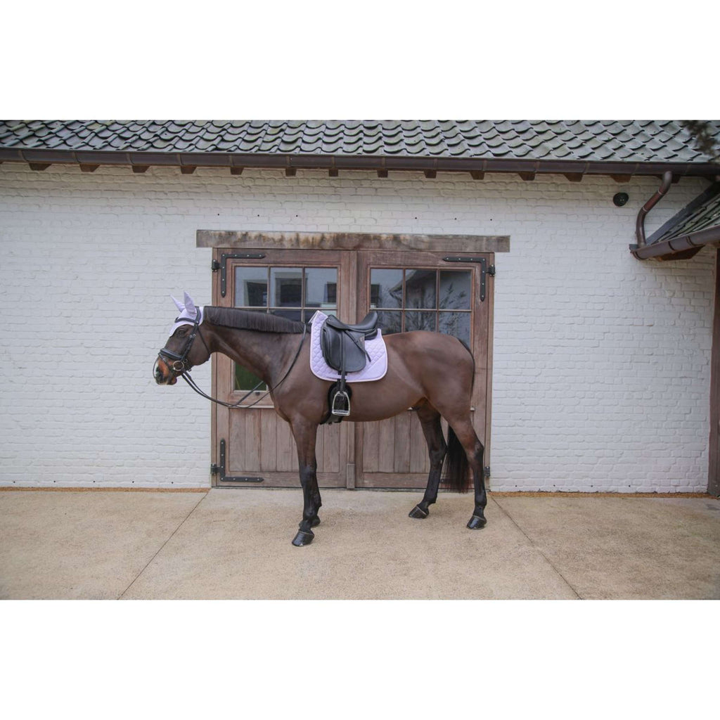Kentucky Horsewear Saddlepad Softshell Onion Quilt Dressage Light purple/Light pink