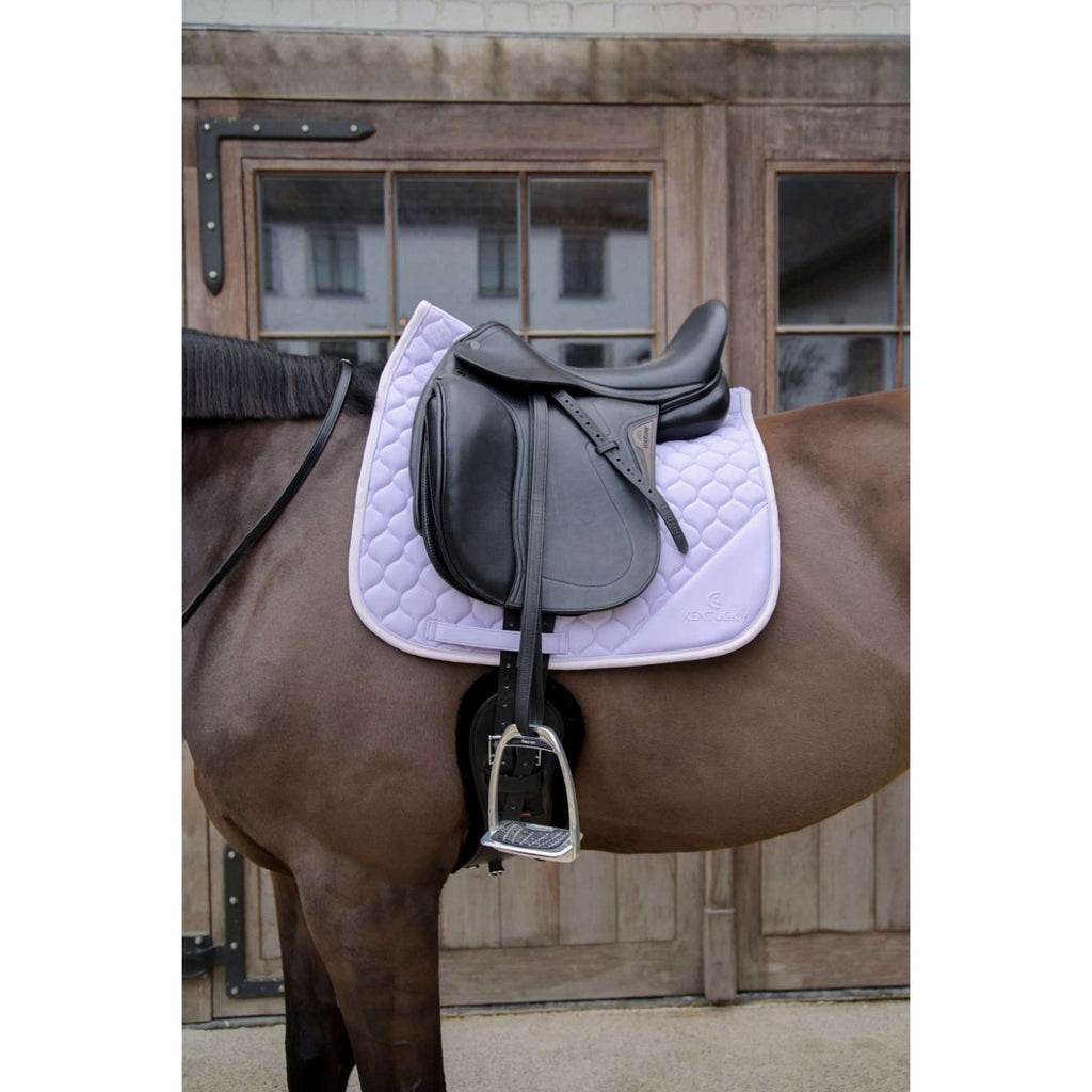 Kentucky Horsewear Saddlepad Softshell Onion Quilt Dressage Light purple/Light pink