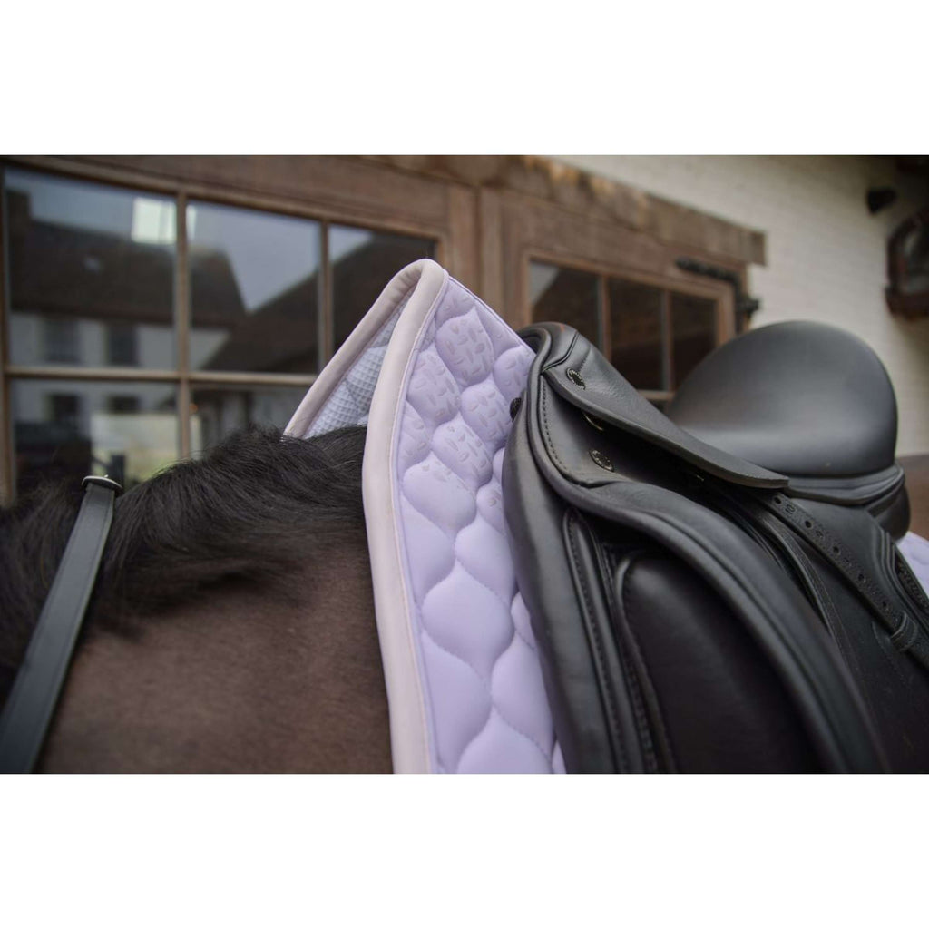 Kentucky Horsewear Saddlepad Softshell Onion Quilt Dressage Light purple/Light pink