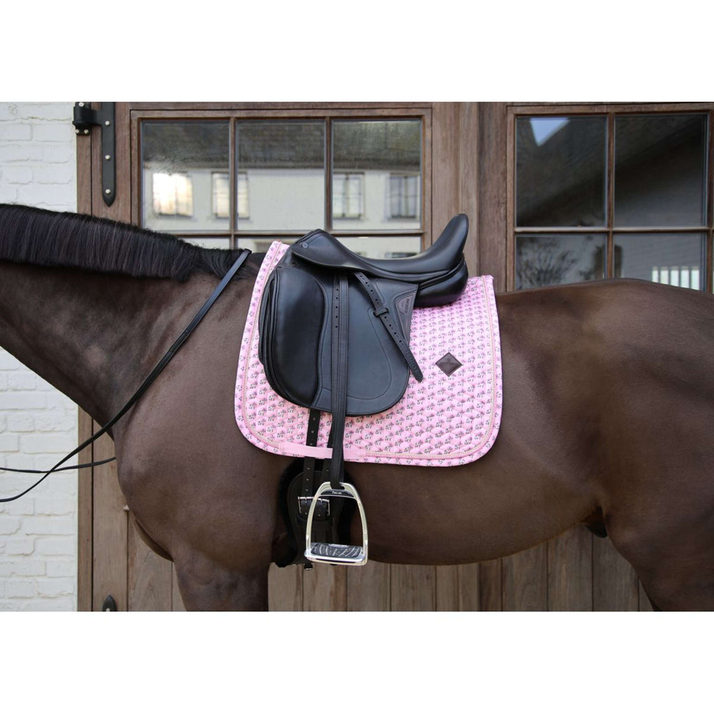 Kentucky Saddlepad Velvet Sammy Dressage Old Rose