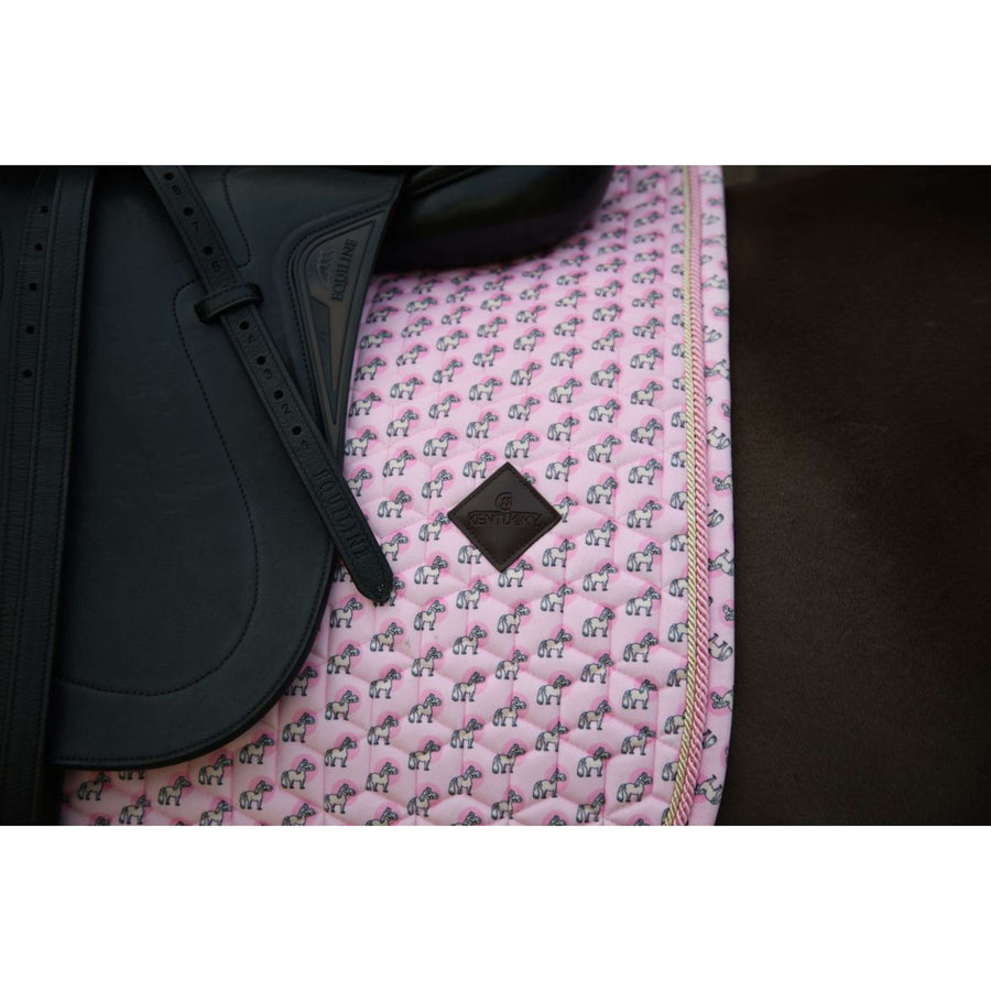 Kentucky Saddlepad Velvet Sammy Dressage Old Rose