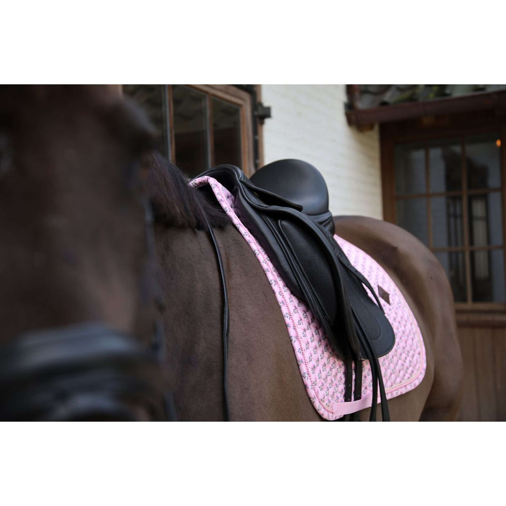 Kentucky Saddlepad Velvet Sammy Dressage Old Rose
