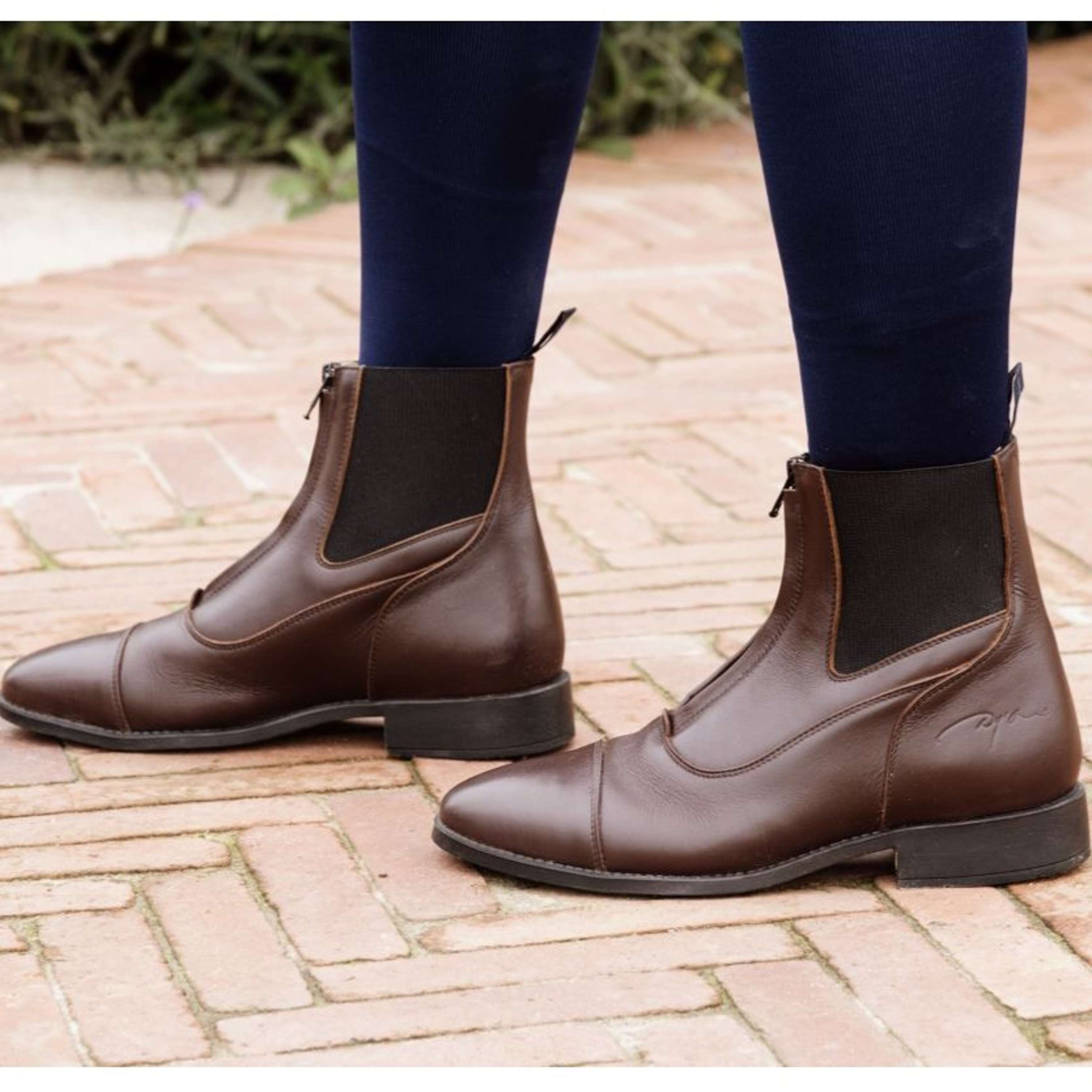 Dyon Jodhpurs Front Zipper Brown