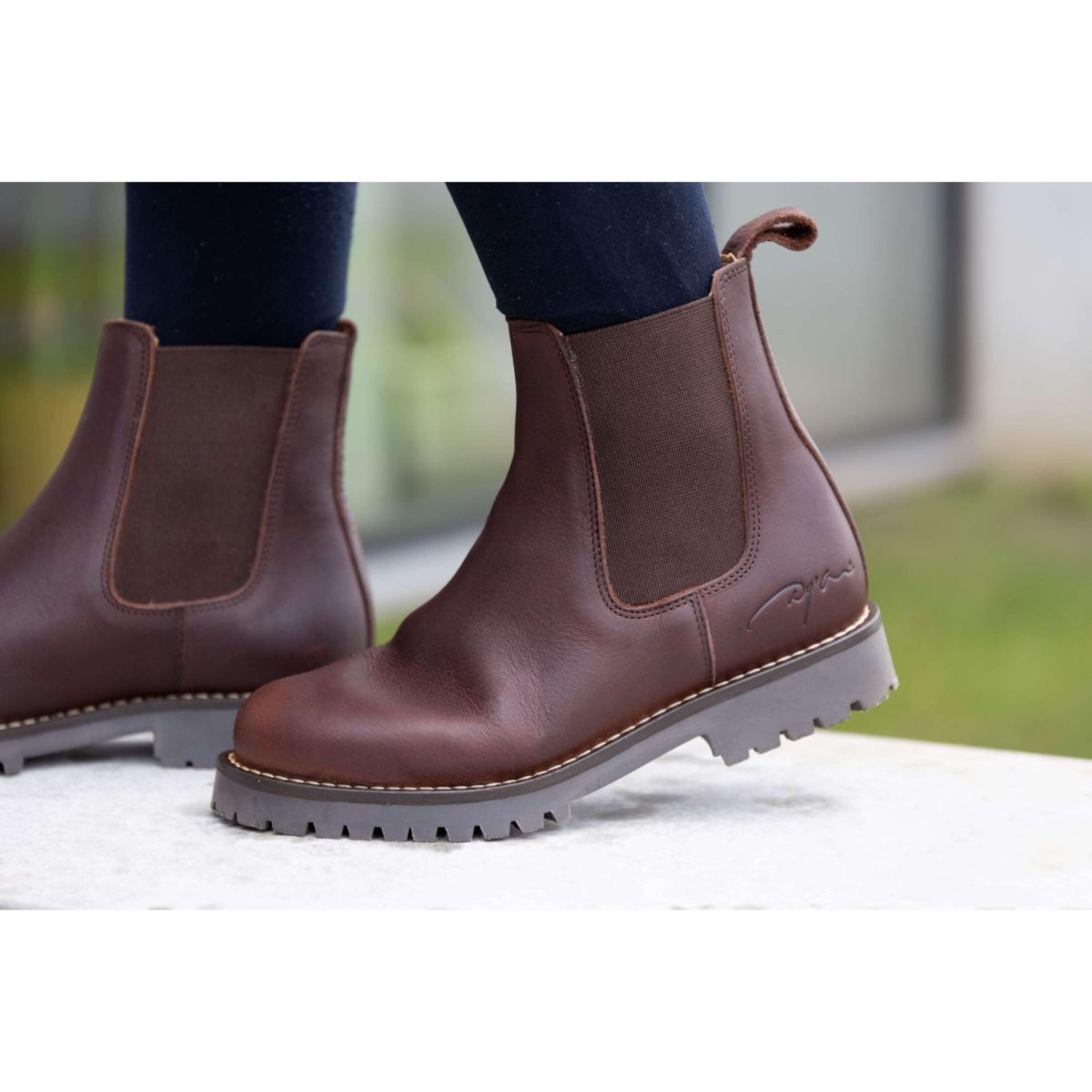 Dyon Chelsea Boots Brown