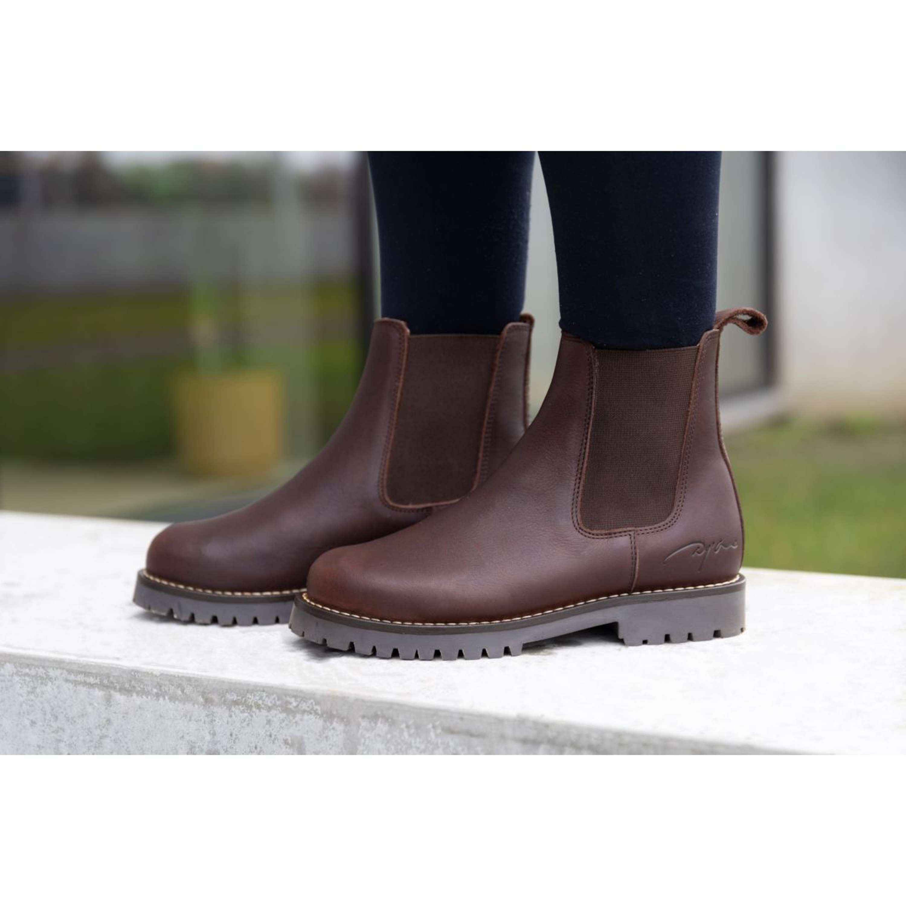 Dyon Chelsea Boots Brown