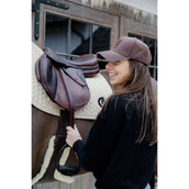 Kentucky Saddlepad Plaited 3D Logo Jumping Beige