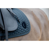 Kentucky Saddlepad Plaited 3D Logo Dressage Pine Green