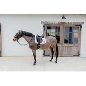 Kentucky Saddlepad Plaited 3D Logo Dressage Beige