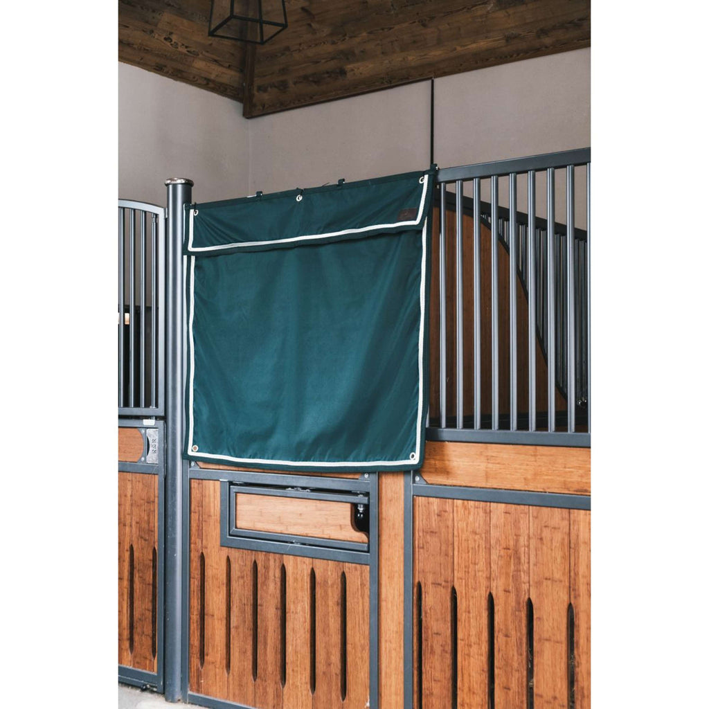 Kentucky Stable Curtains Classic Short Dark Green