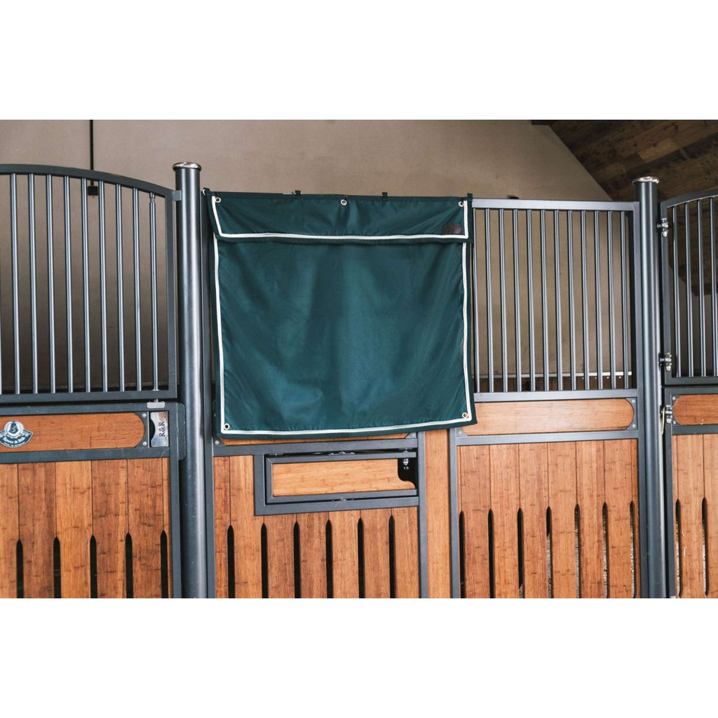 Kentucky Stable Curtains Classic Short Dark Green