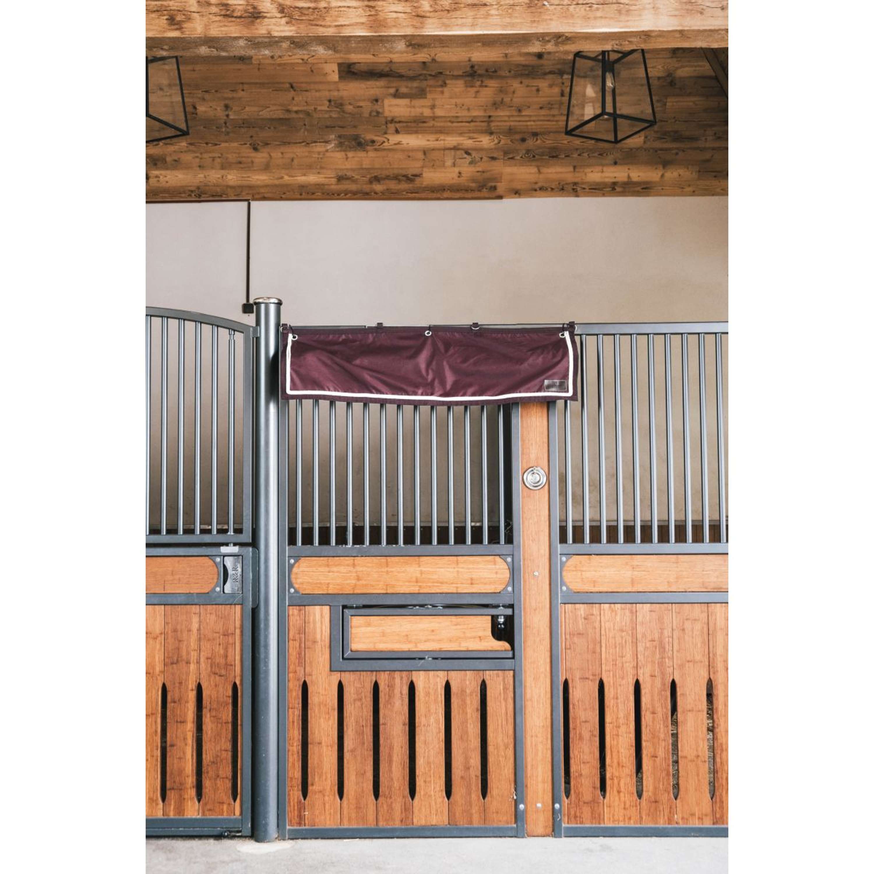 Kentucky Stable Curtains Classic mit Pockets Bordeaux