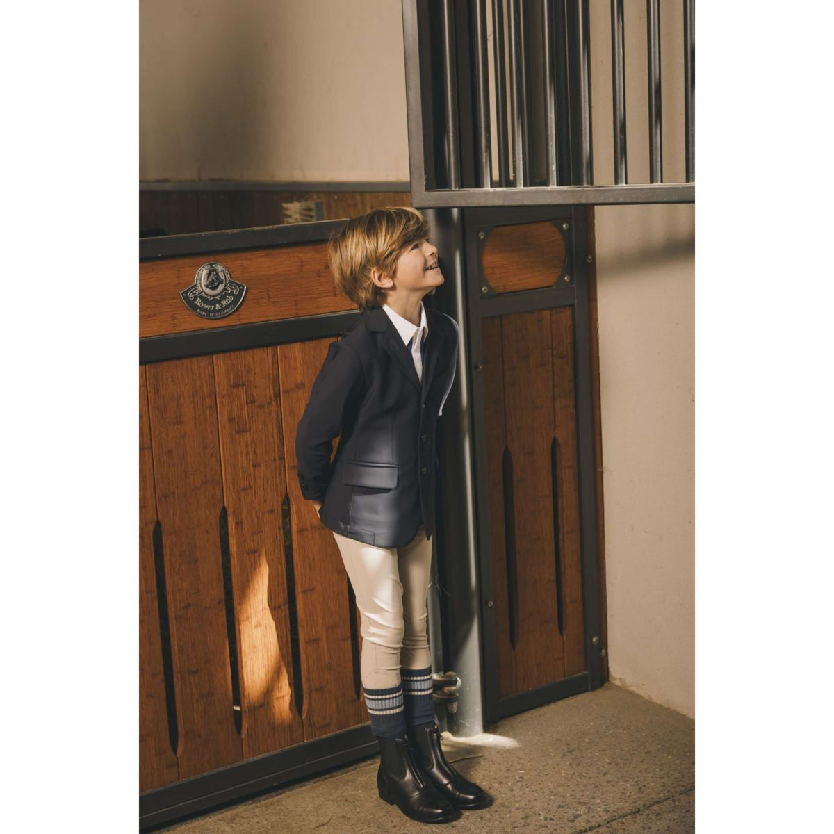 Kentucky Riding Legging Mexico Knee Grip Boys Beige