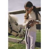 Kentucky Riding Legging Miami Knee Grip Girls Lilac