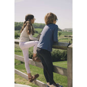 Kentucky Riding Legging Miami Knee Grip Girls Lilac