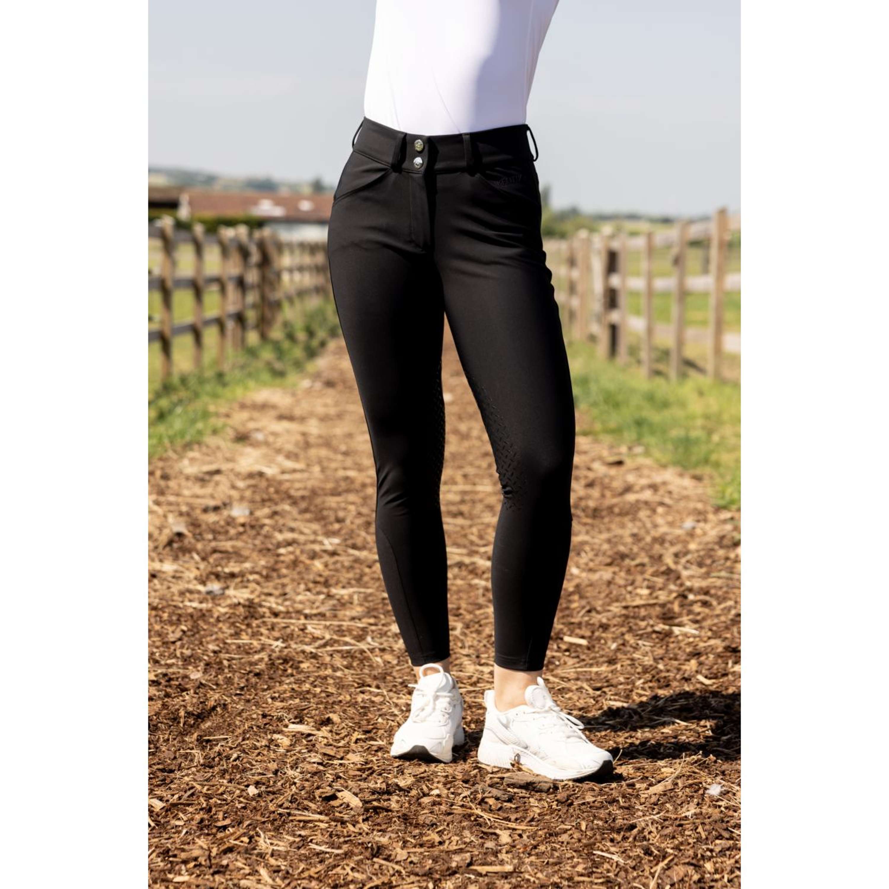 Kentucky Breeches Miami Knee Grip Women Black