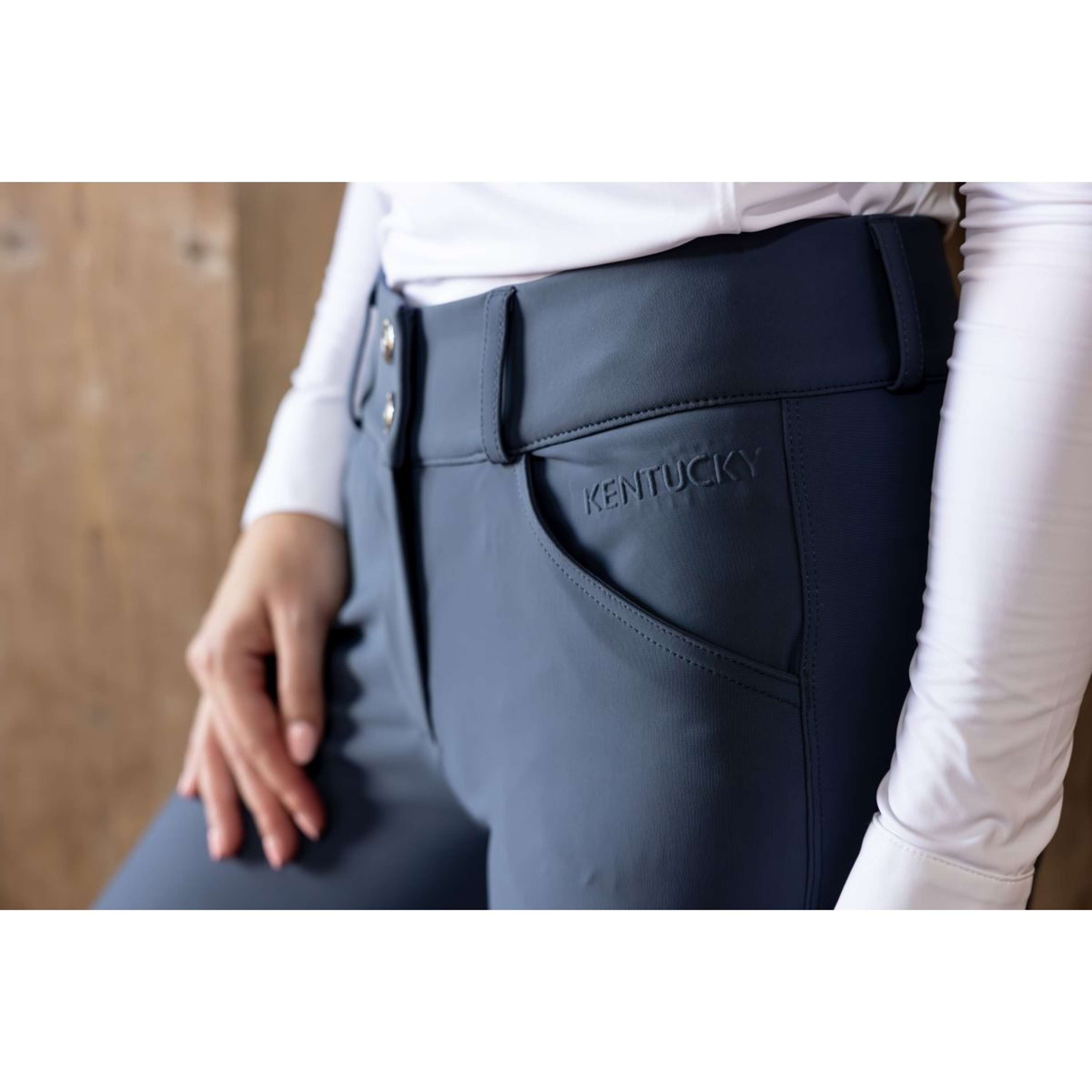 Kentucky Breeches Miami Knee Grip Women Ocean Blue
