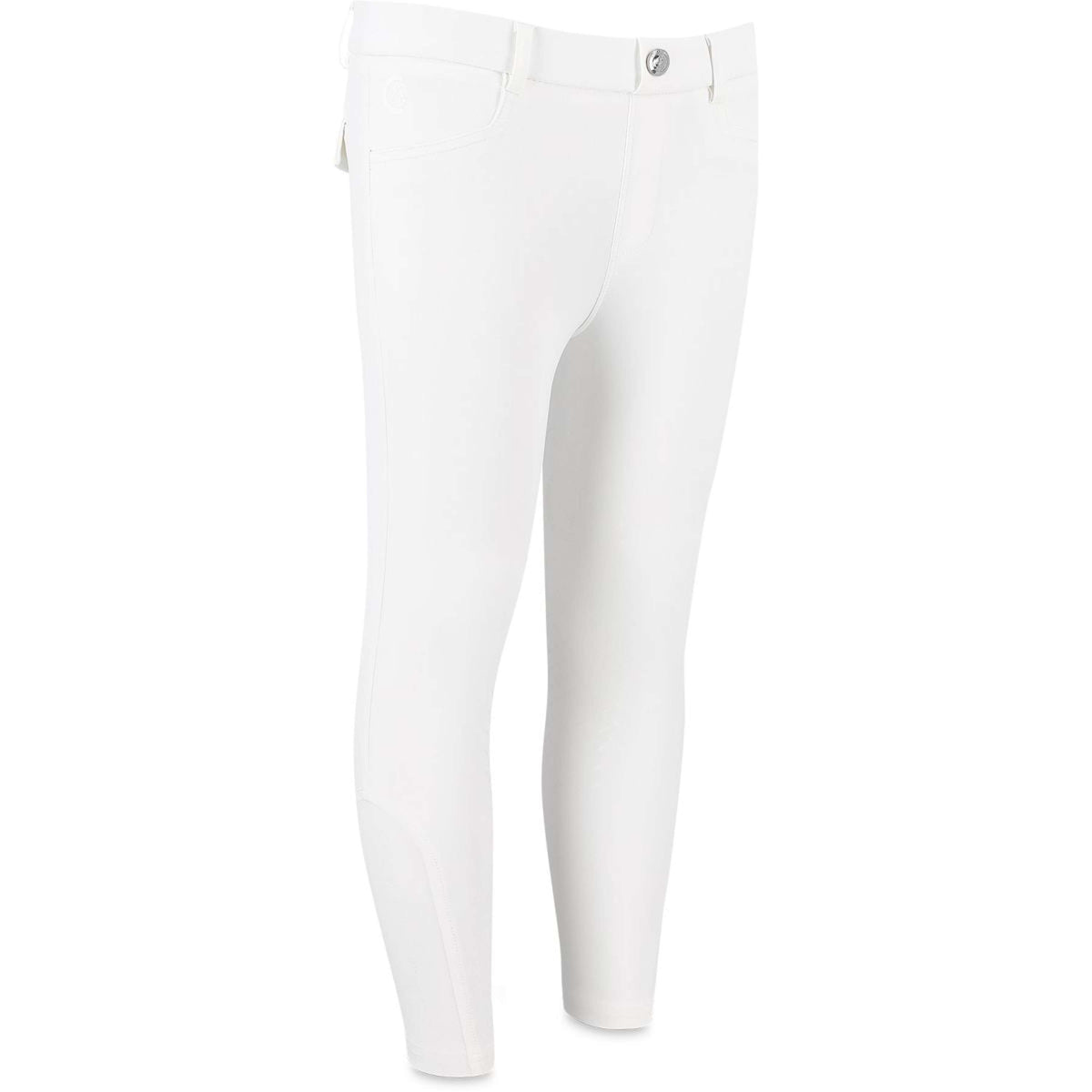Kentucky Riding Legging Mexico Knee Grip Boys White
