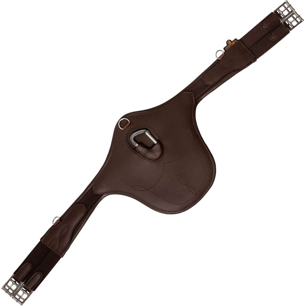 Kentucky Horsewear Jumping Girdle Belly Flap Anatomic Brown