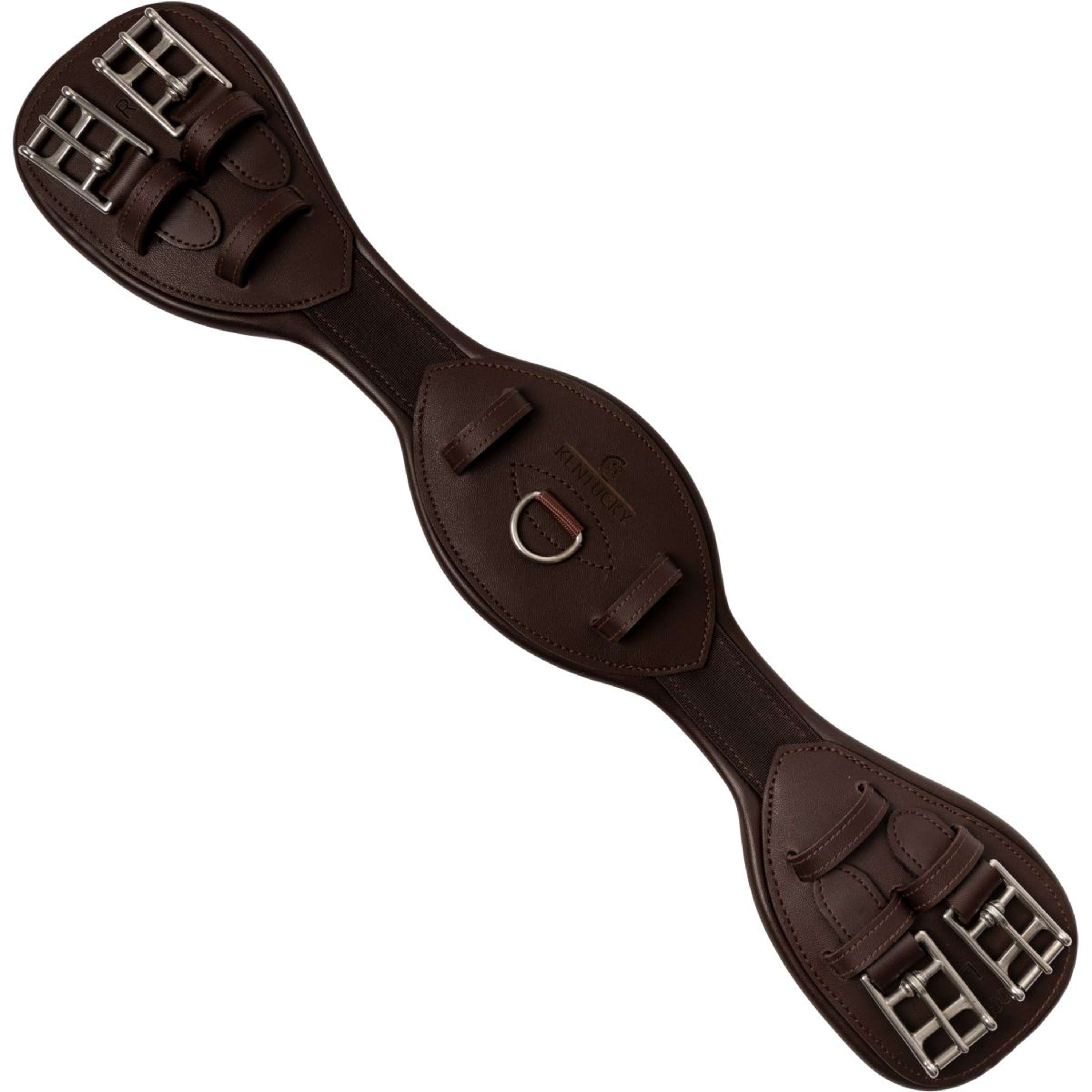 Kentucky Horsewear Dressage Girth Anatomic Brown