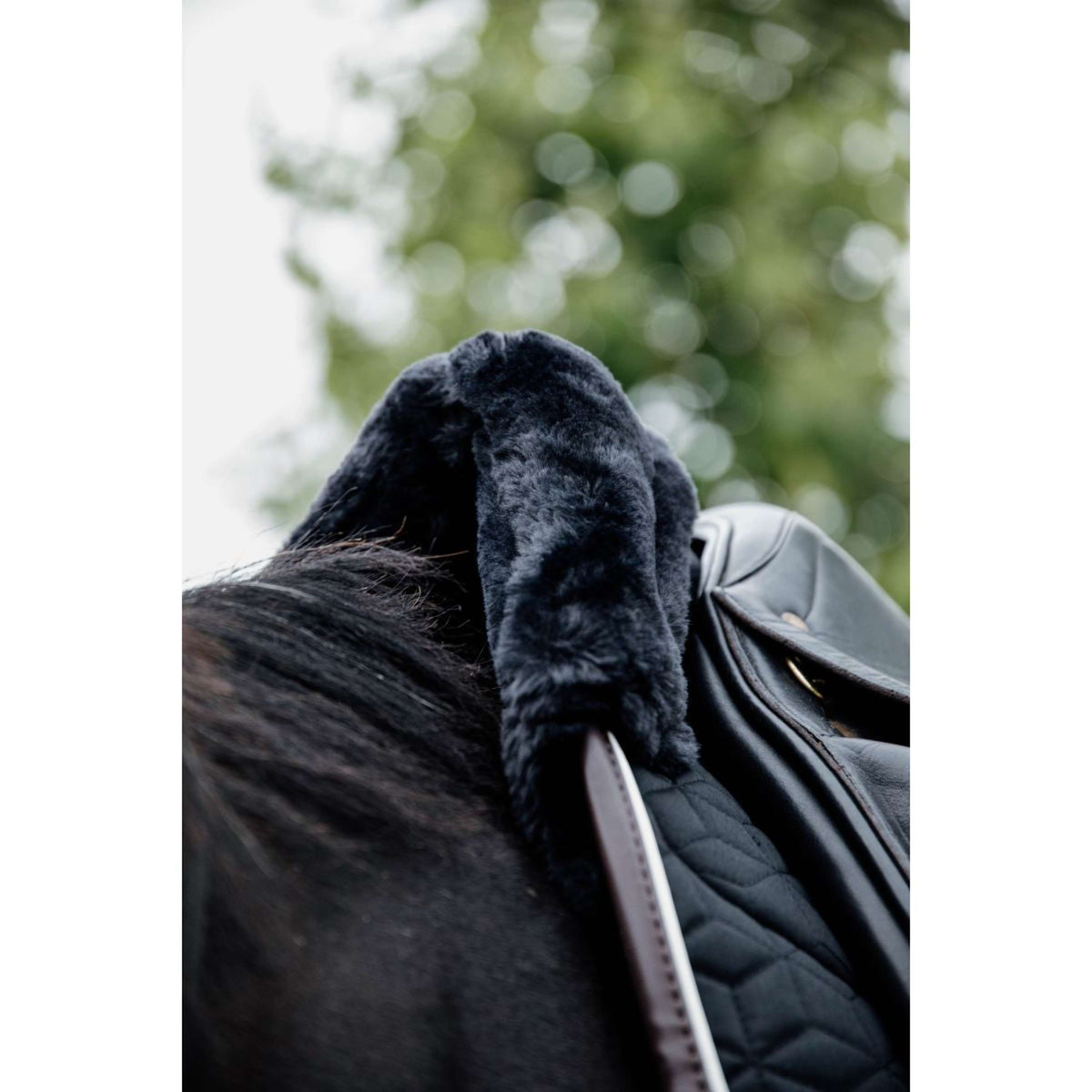Kentucky Saddlepad Skin Friendly Dressage Black