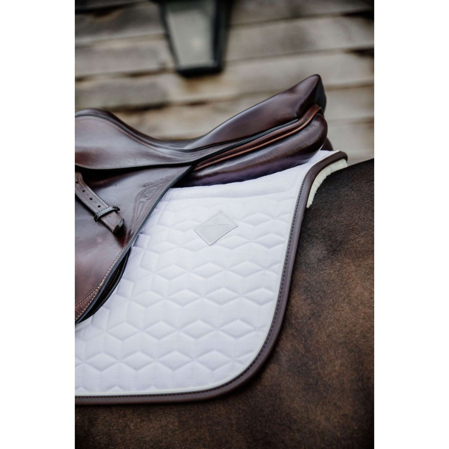 Kentucky Saddlepad Skin Friendly Jumping White