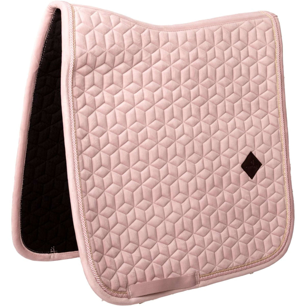 Kentucky Saddlepad Velvet Dressage Soft Rose