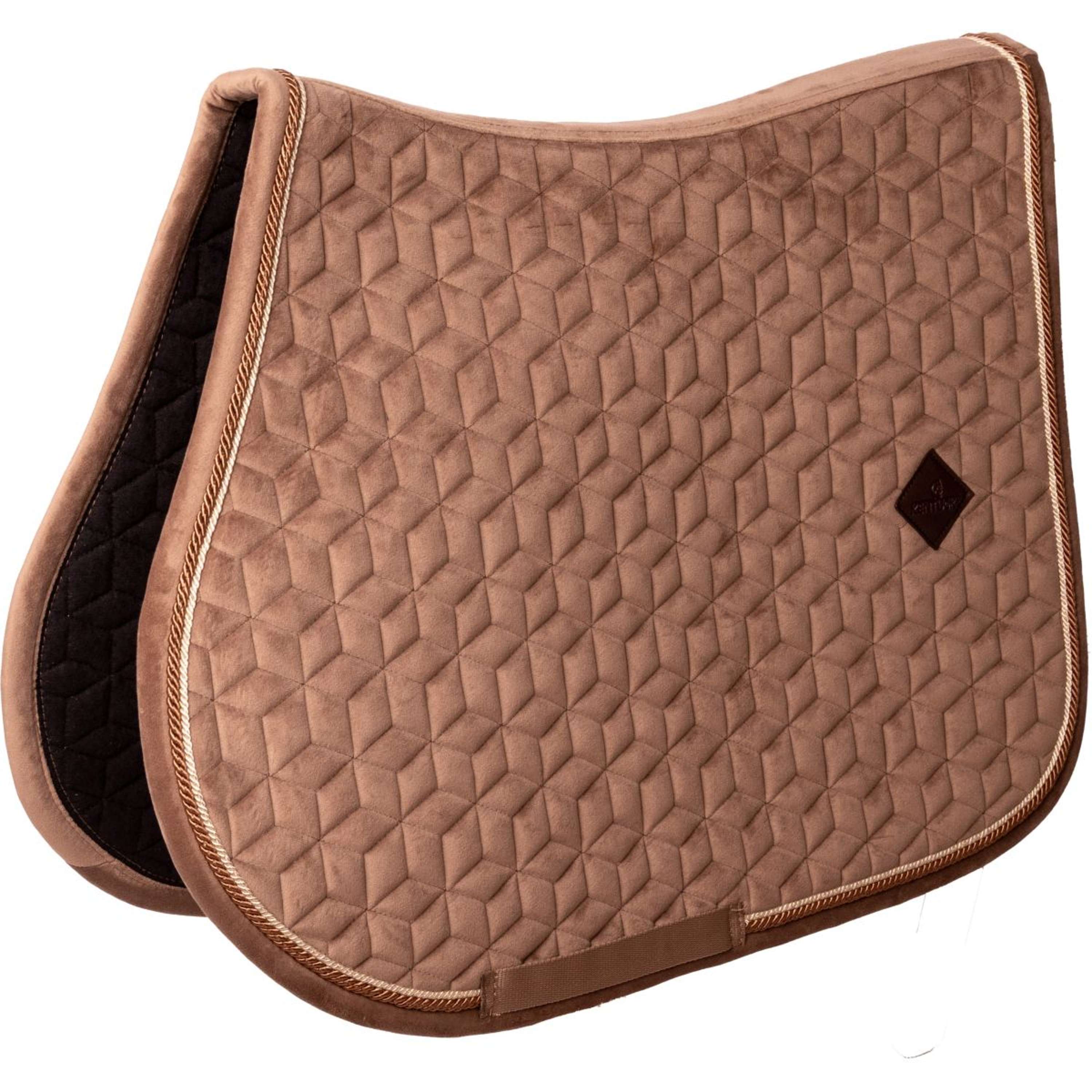 Kentucky Saddlepad Velvet Jumping Beige
