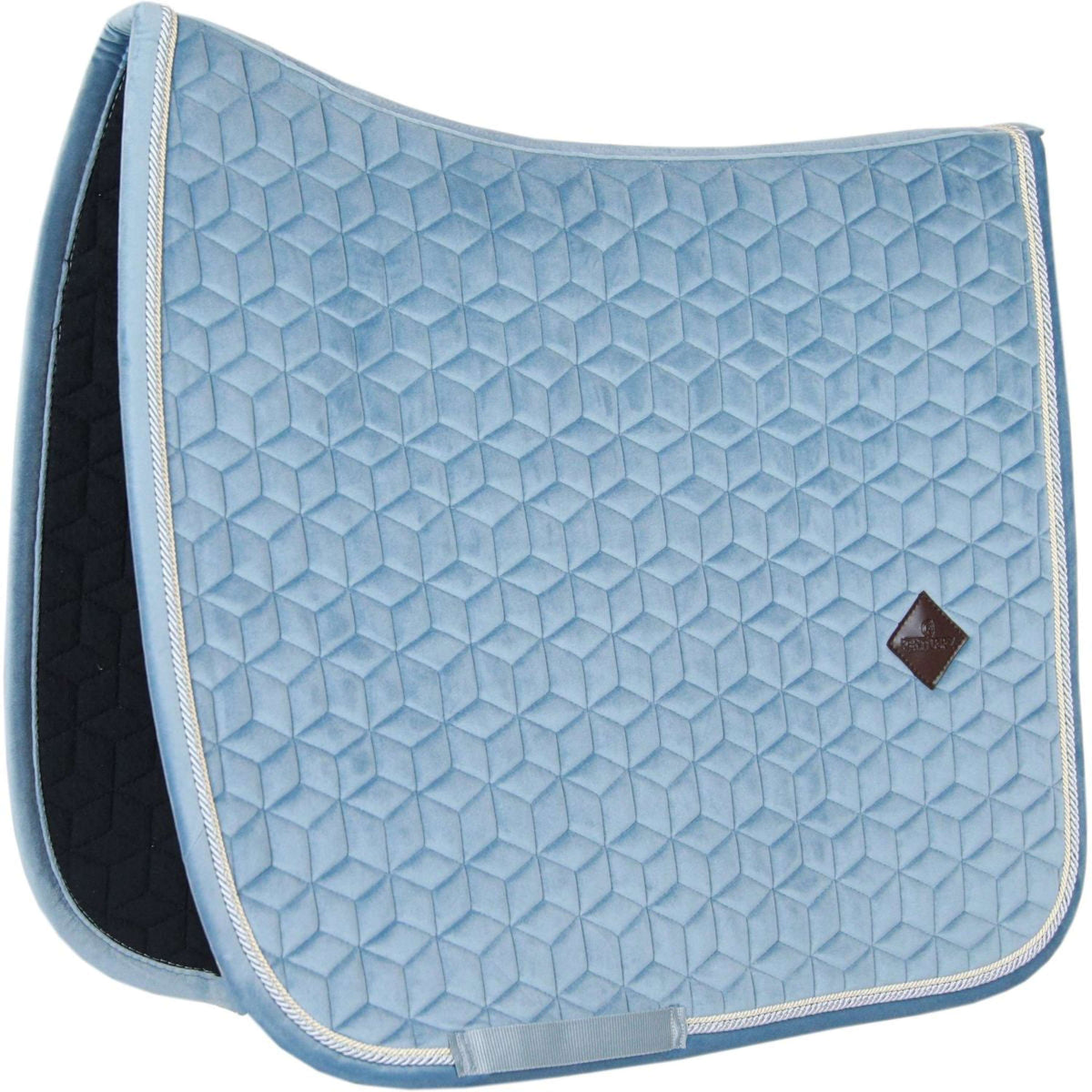 Kentucky Saddlepad Velvet Dressage Light Blue
